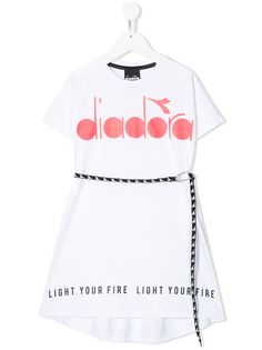 Diadora Junior платье-футболка с логотипом