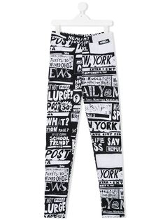 Jeremy Scott Junior легинсы с принтом