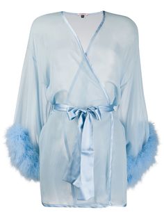 Gilda & Pearl халат с помпонами