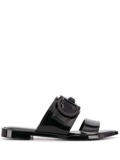 Salvatore Ferragamo сандалии с декором Gancini