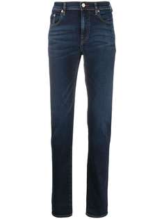 PS Paul Smith джинсы Slim-Standard с эффектом потертости