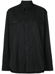 WARDROBE.NYC поплиновая рубашка строгого кроя