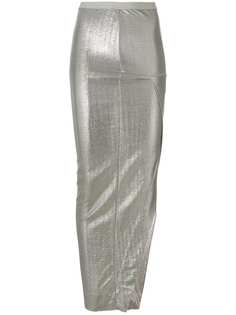 Rick Owens Lilies длинная асимметричная юбка