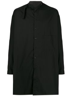 Yohji Yamamoto длинная рубашка