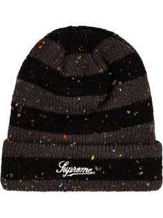 Supreme шапка бини Stripe Speckle