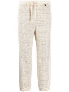 Twin-Set твидовые джоггеры с кулиской