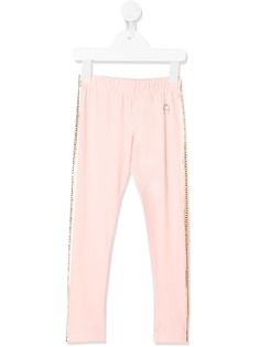Aigner Kids легинсы с эффектом металлик