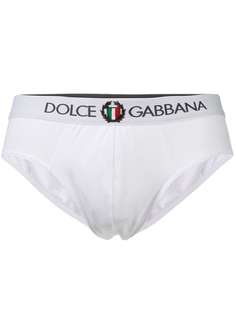 Dolce & Gabbana трусы с логотипом на резинке