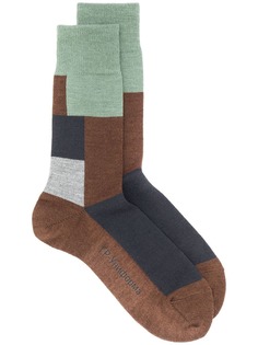 GR-Uniforma носки в стиле колор-блок