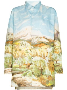 Jacquemus рубашка La Chemise Paul с принтом