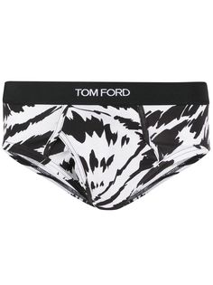 Tom Ford трусы-брифы с абстрактным принтом