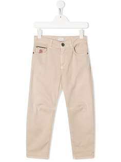 Brunello Cucinelli Kids джинсы прямого кроя