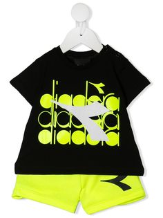 Diadora Junior спортивный костюм с графичным принтом