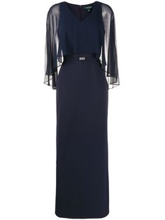 Lauren Ralph Lauren многослойное платье Catarina