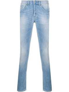 Dondup джинсы скинни с эффектом потертости
