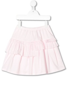 Il Gufo юбка с эластичным поясом и плиссированными вставками