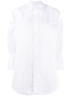 Vivienne Westwood Anglomania рубашка оверсайз с вырезами