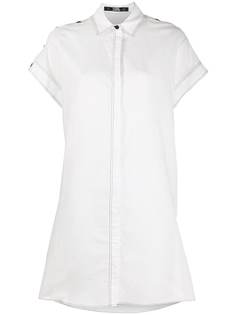 Karl Lagerfeld платье-рубашка с потайной планкой