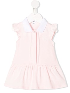 BOSS Kidswear платье с плиссированной вставкой