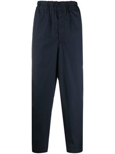 Comme Des Garçons Shirt зауженные брюки с эластичным поясом