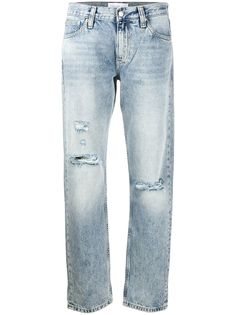 Calvin Klein Jeans джинсы прямого кроя средней посадки