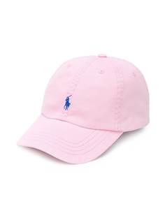 Ralph Lauren Kids кепка с вышитым логотипом
