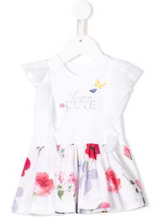 Lapin House платье с цветочным принтом