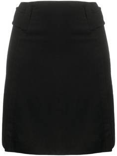 Chanel Pre-Owned юбка прямого кроя с завышенной талией