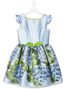 Petit платье с цветочной вышивкой