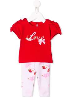 Lapin House костюм-двойка с контрастной отделкой