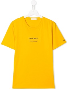 Calvin Klein Kids футболка с круглым вырезом