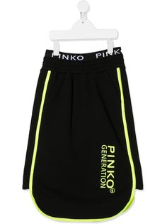 Pinko Kids юбка с логотипом