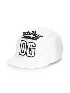 Dolce & Gabbana Kids кепка с вышивкой DG