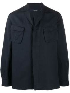 Lardini рубашка с длинными рукавами и карманами