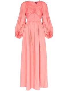 Staud платье макси Tangier со сборками