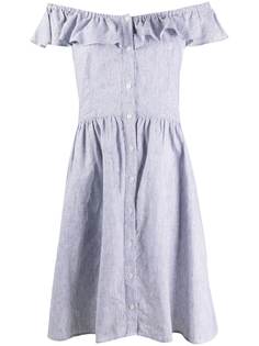 Michael Michael Kors платье-рубашка в полоску