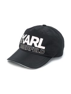 Karl Lagerfeld Kids кепка с логотипом Karl