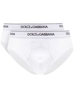 Dolce & Gabbana комплект из трех пар трусов-брифов