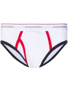 Dsquared2 трусы-брифы с логотипом