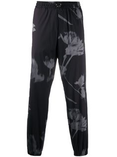 Paul Smith спортивные брюки с цветочным принтом