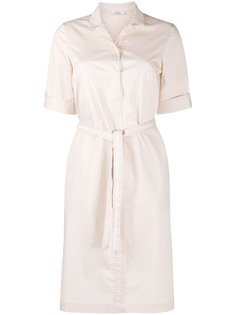 Peserico платье-рубашка с завязками