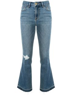 FRAME расклешенные джинсы средней посадки