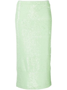 be blumarine декорированная юбка-карандаш