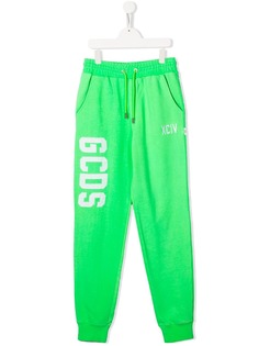 Gcds Kids спортивные брюки с логотипом