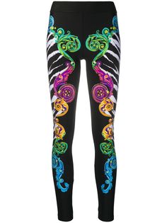 Versace Jeans Couture легинсы с принтом Baroque