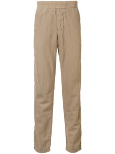 James Perse прямые брюки с эластичным поясом