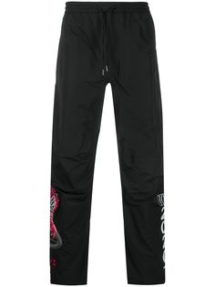 Maharishi спортивные брюки с принтом