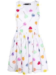 Love Moschino платье с принтом