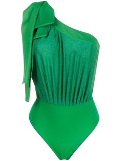 Elisabetta Franchi боди с бантом и блестками