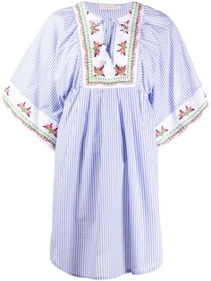 Tory Burch платье миди с принтом